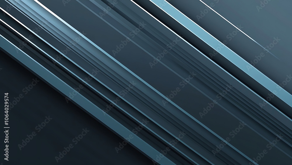 Obraz premium Abstract background with lines. Generative Ai.