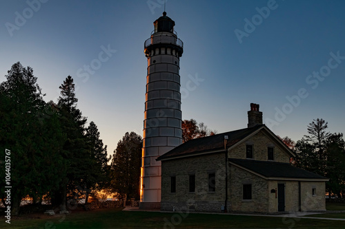 721-80 Sunrise Cana Island Light