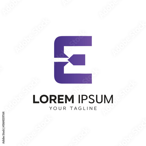 Creative Initial Letter E Logo Design Vector Free Download Creative Initial Letter E Logo Design Vector - GFXLoad
