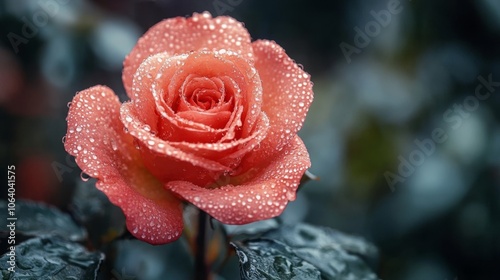 Rose Cross Stitch Pattern for Embroidery and Needlework Generative AI