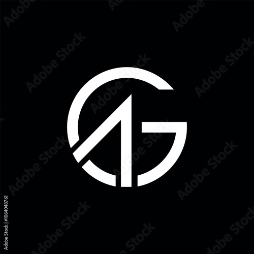 Free Download Letter AG logo icon design, modern, minimalist, luxury - GFXLoad