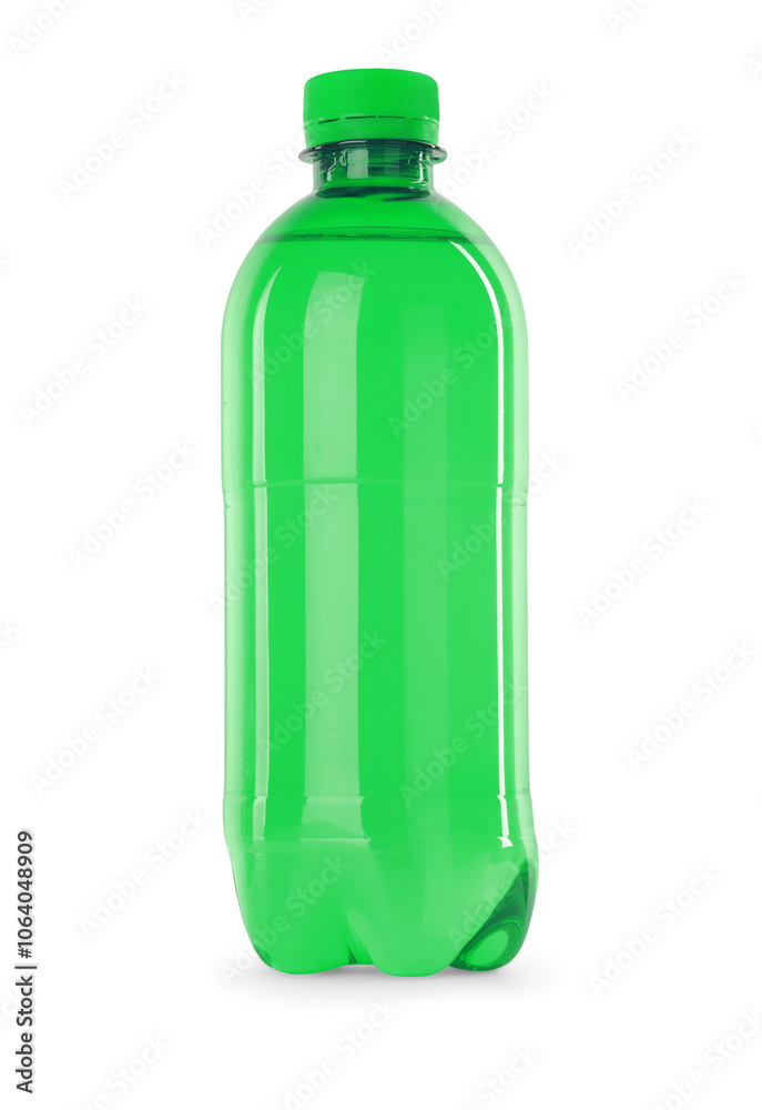 Plastic bottle of water isolated on white Plastic bottle of water isolated on white