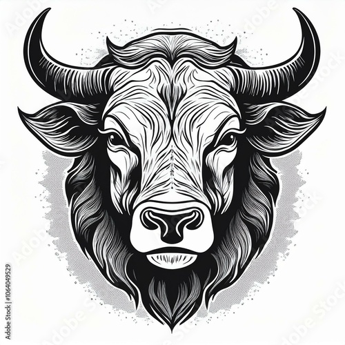 head of bull