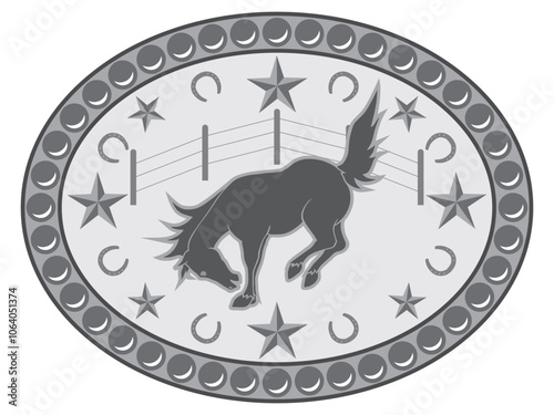 Cowboy Belt Buckle 2
