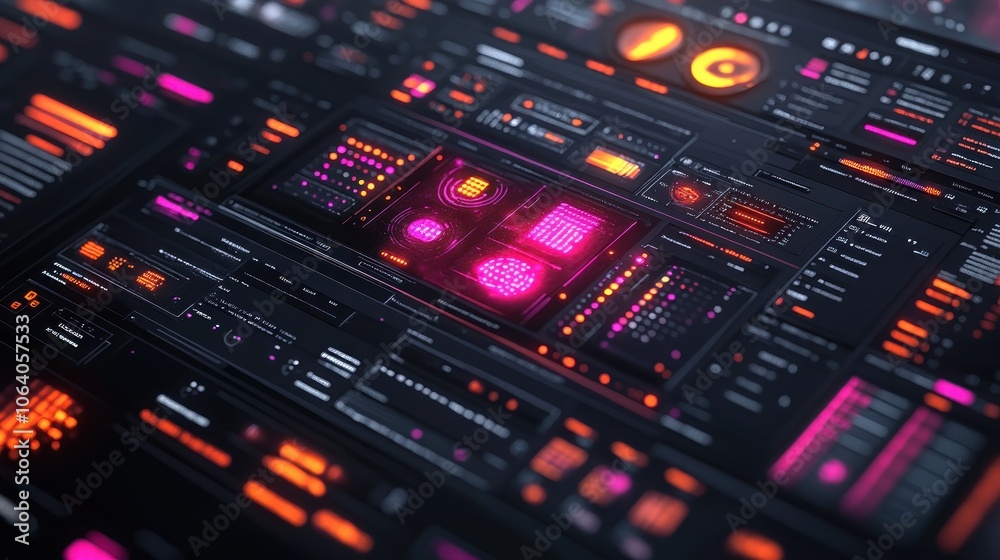 Futuristic Tech Interface Futuristic Tech Interface