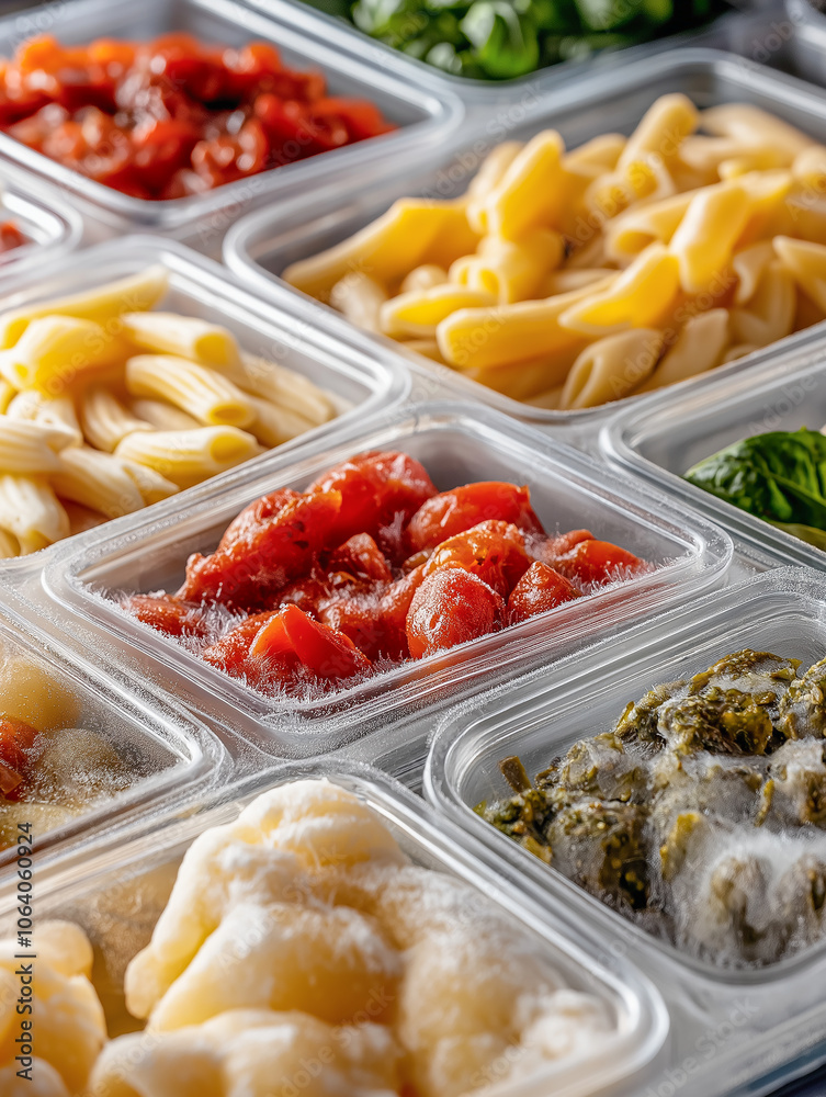 Ready-made frozen pasta first courses Ready-made frozen pasta first courses