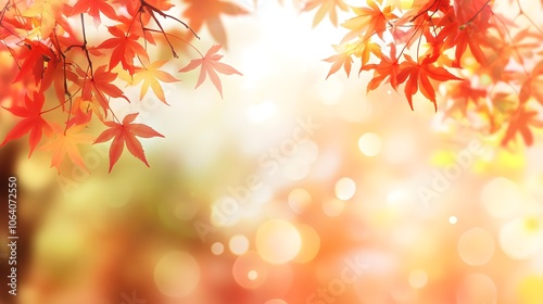 web banner design for autumn season