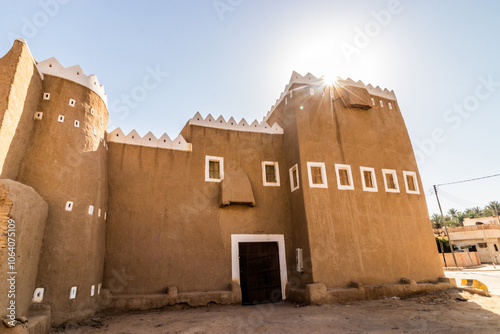 Fort (Ibn Rumman Palace) in Tayma, Saudi Arabia photo