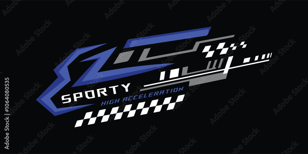 Obraz premium Car wrap stickers modification stripe vinyl decal template