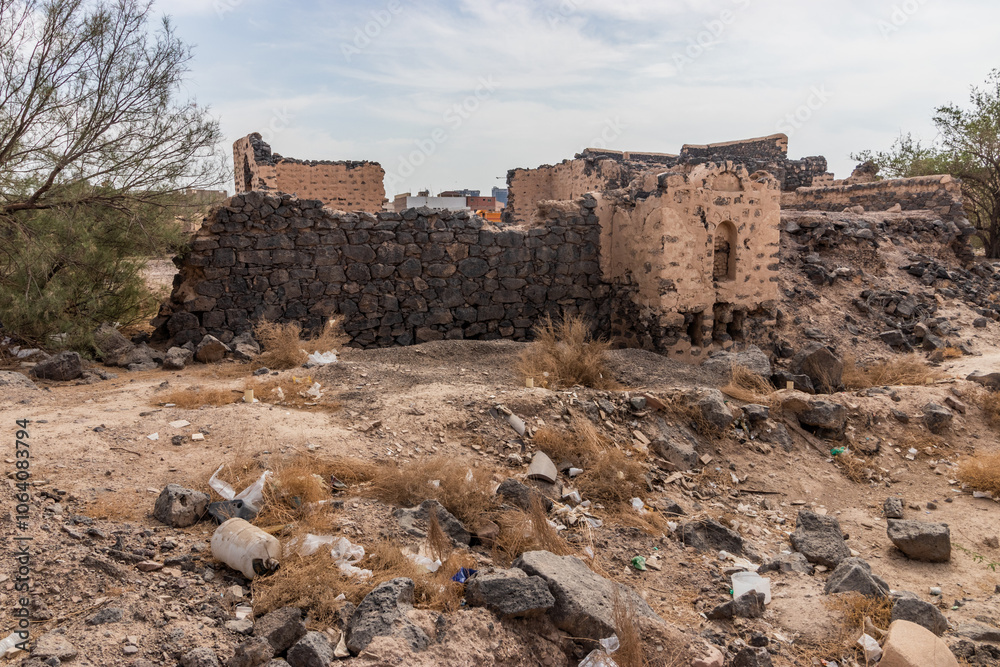 Ruins of Urwah bin Al-Zubair Palace in Medina, Saudi Arabia Ruins of Urwah bin Al-Zubair Palace in Medina, Saudi Arabia