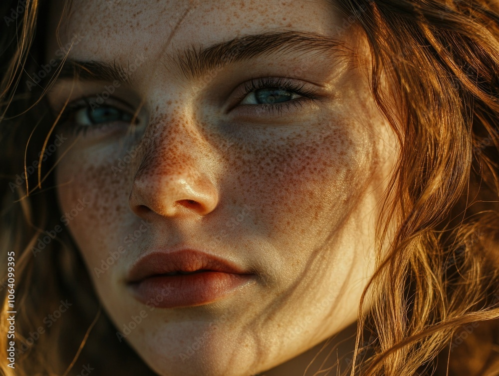 Serene Elegance: The Allure of Youthful Gaze Serene Elegance: The Allure of Youthful Gaze