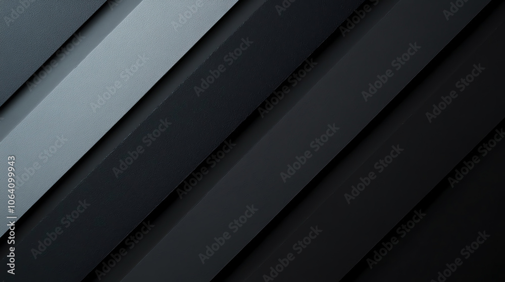 Diagonal black stripes with metallic finish Diagonal black stripes with metallic finish