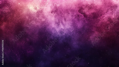 Purple nebula background with cosmic texture