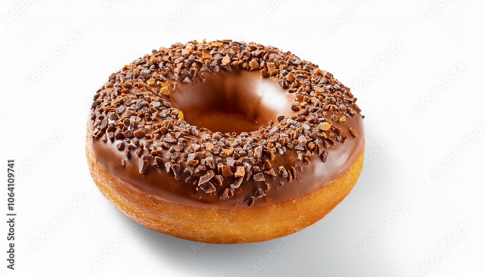 coffee donut top view full length isolate on White background PNG coffee donut top view full length isolate on White background PNG
