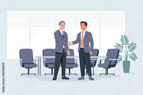 Business Man shaking hands