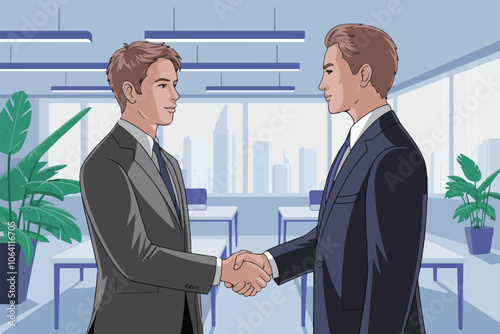 Business Man shaking hands