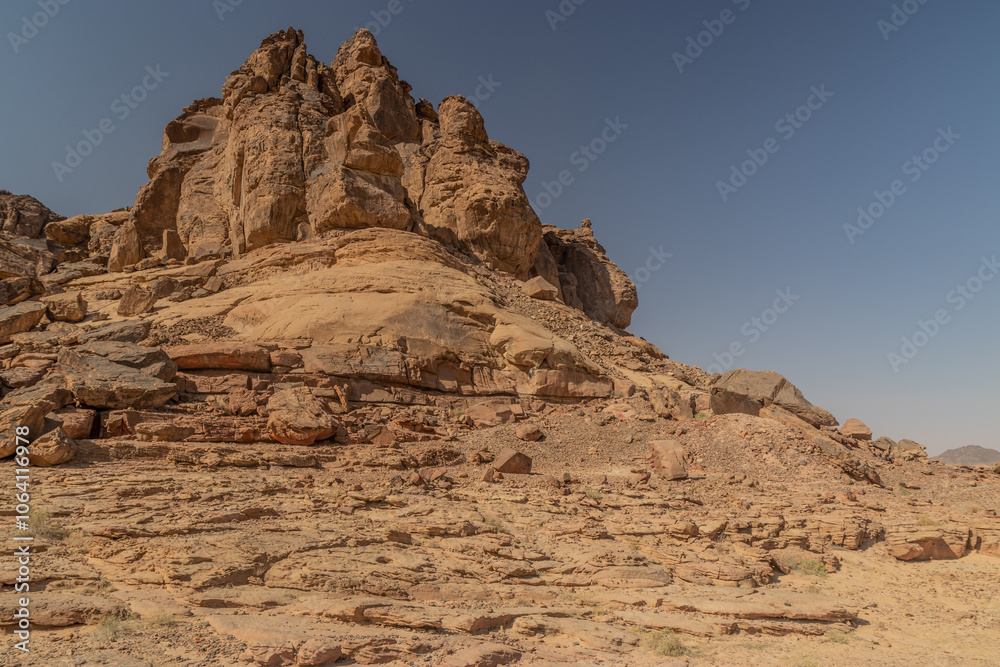 Cliffs at the rock art (petroglyphs) site in Jubbah, Saudi Arabia Cliffs at the rock art (petroglyphs) site in Jubbah, Saudi Arabia
