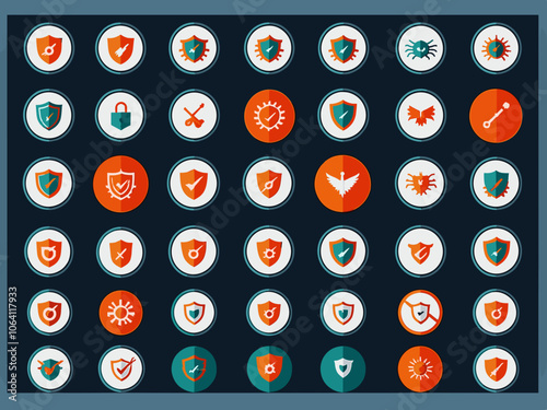 Business incubator icon collection set. Containing company, entrepreneur, service, management, training, economic, development icon. Simple flat vector illustration.