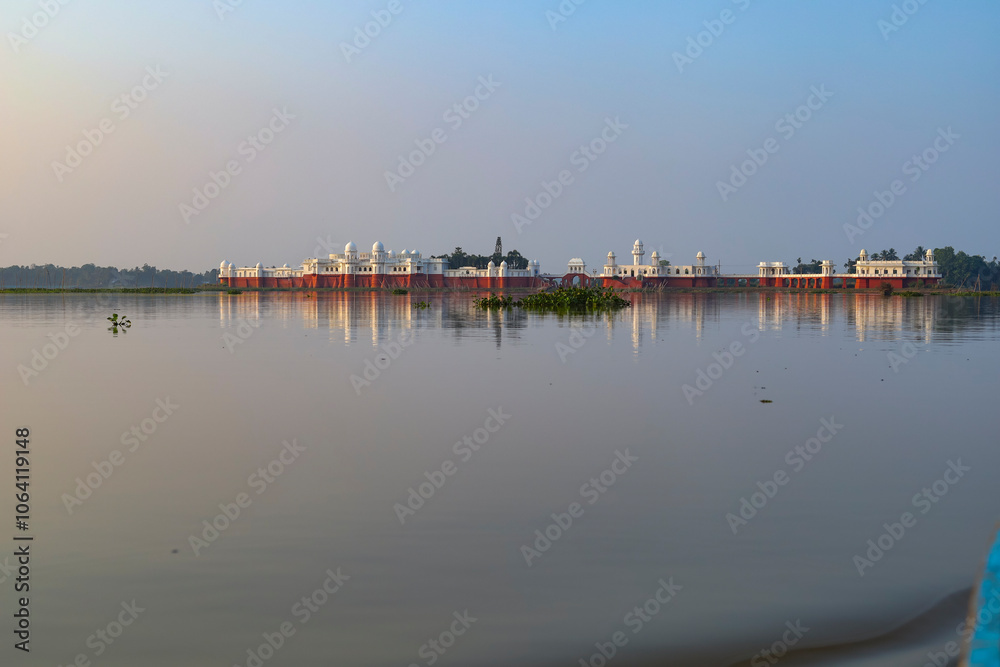 Fototapeta premium View of Neermahal , in Rudrasagar Lake , Tripura , India.