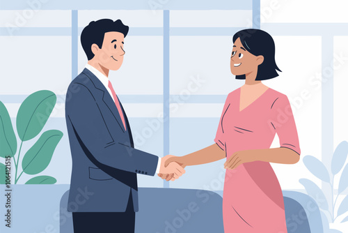 Business Man shaking hands