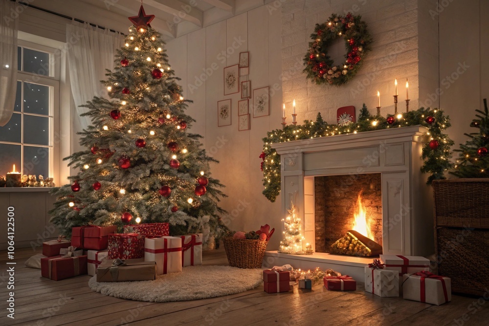 Interior Christmas Décor Trends for a Warm, Red-Themed Season Interior Christmas Décor Trends for a Warm, Red-Themed Season