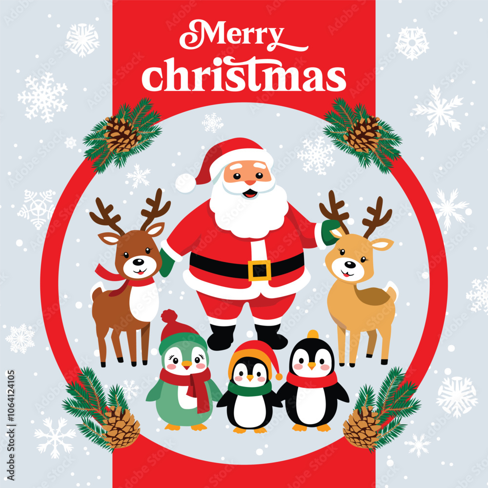 Vector Merry Christmas celebration background Xmas Illustration design Christmas greeting card Vector Merry Christmas celebration background Xmas Illustration design Christmas greeting card