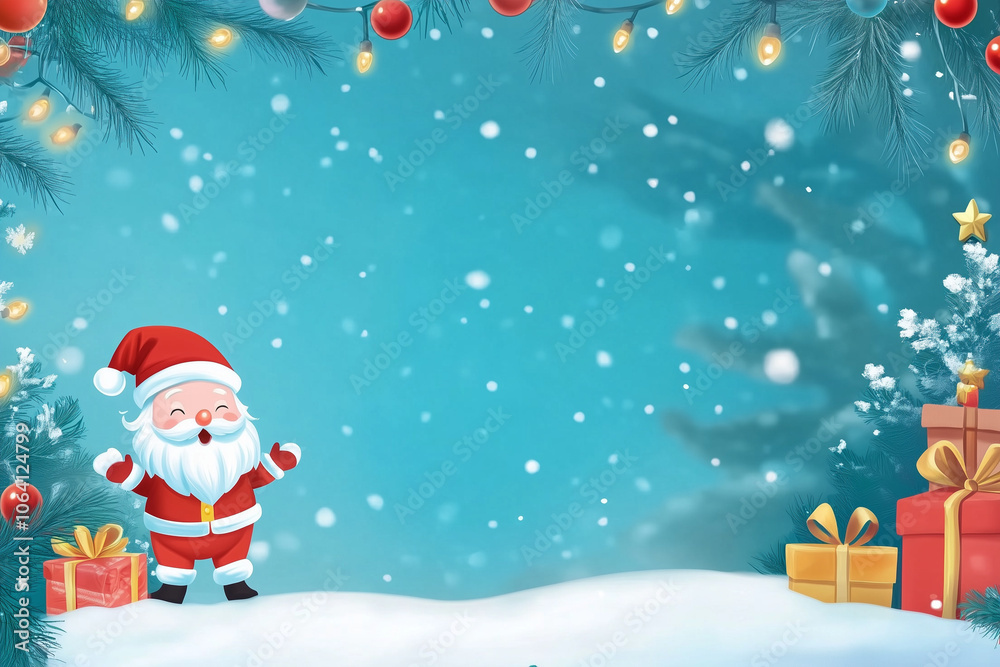 Christmas banner with text for space. Meryy Christmas. XMAS Christmas banner with text for space. Meryy Christmas. XMAS