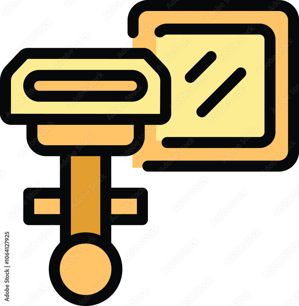 Barcode scanner is reading a barcode from a box label Barcode scanner is reading a barcode from a box label