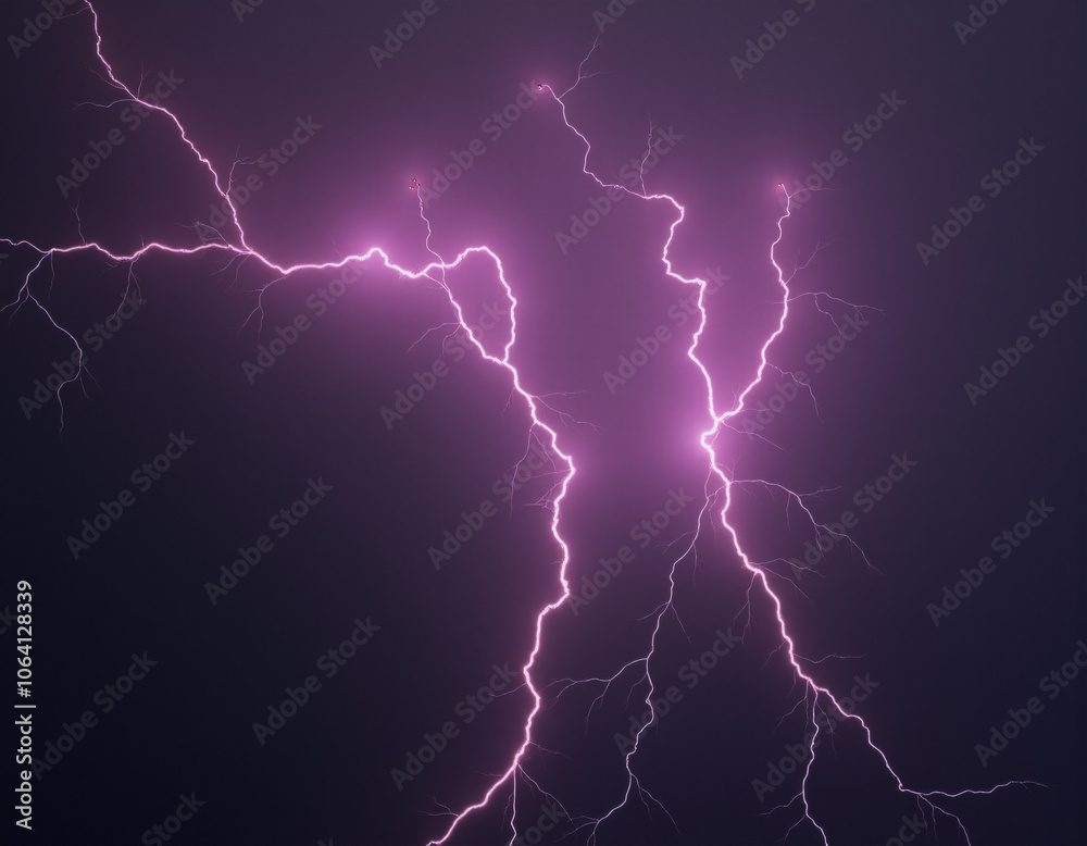 lightning concept. Generative ai. lightning concept. Generative ai.