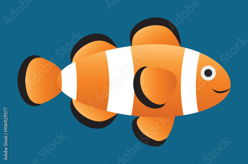 Cute clownfish