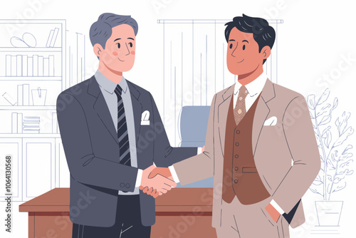 Business Man shaking hands