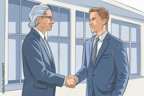 Business Man shaking hands