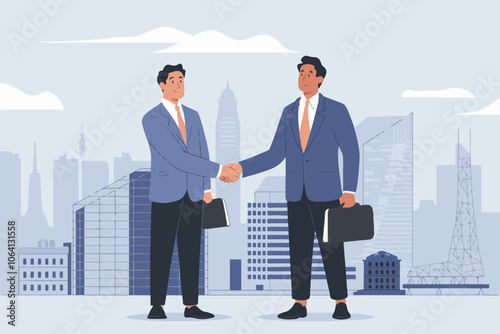 Business Man shaking hands