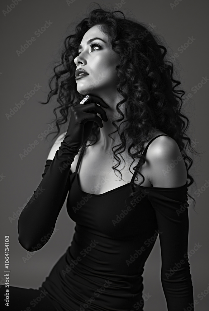 Naklejka premium Female Luxury Fashion Award Winning Photography