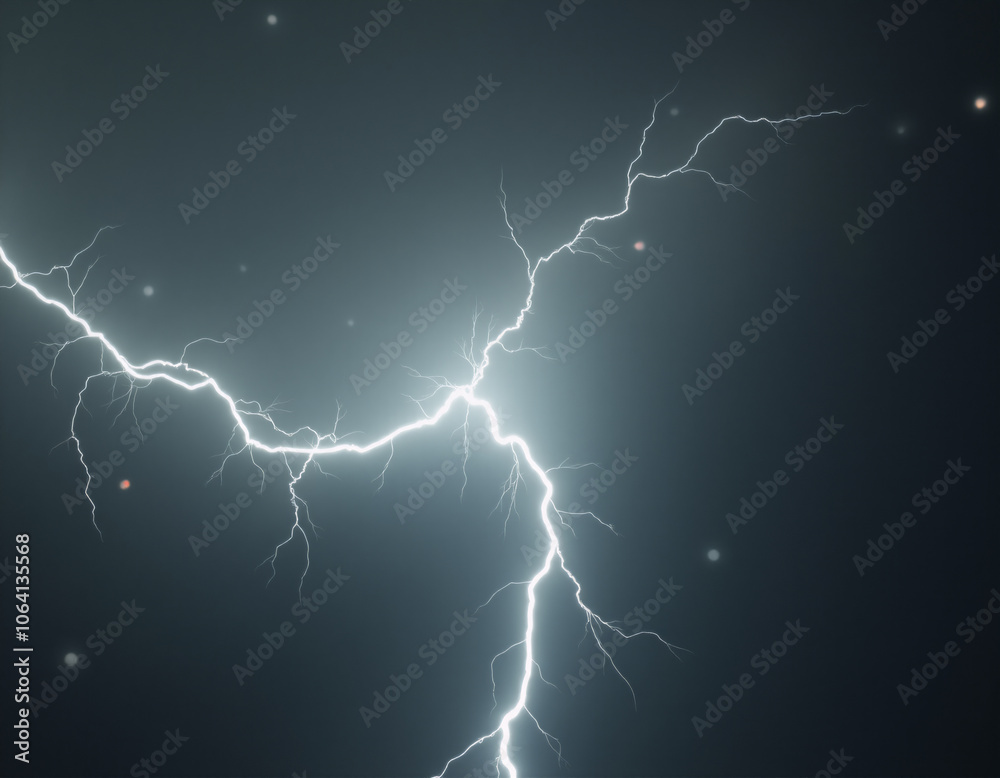 lightning concept. Generative ai. lightning concept. Generative ai.