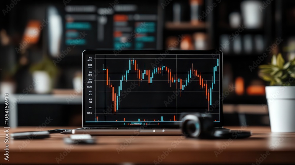 Financial analysis setup with a dual candle chart showing buying signals on both short and long time frames Financial analysis setup with a dual candle chart showing buying signals on both short and long time frames