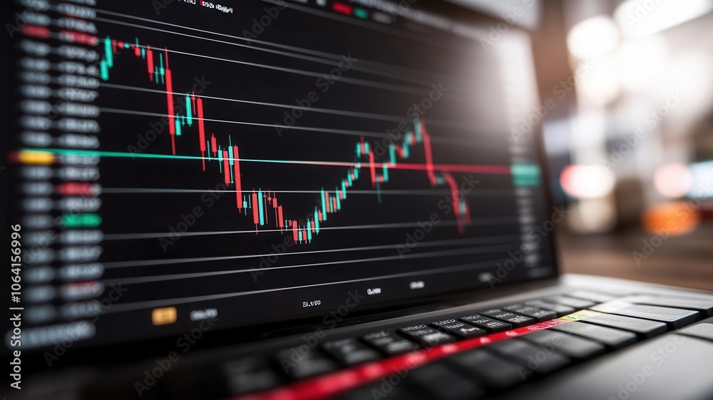 Candlestick chart with ascending price bars, with a focus on a confirmed uptrend pattern Candlestick chart with ascending price bars, with a focus on a confirmed uptrend pattern