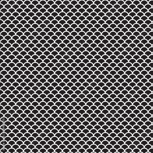 Fish Scale vector pattern
