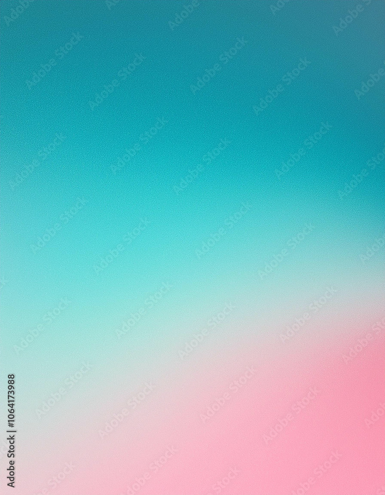Serene Teal to Pink Gradient Serene Teal to Pink Gradient