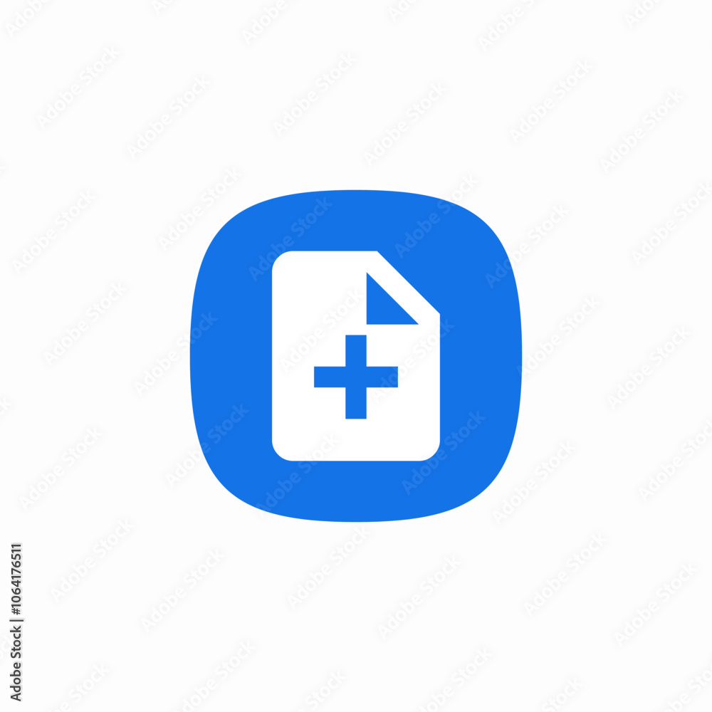 add create file icon sign vector add create file icon sign vector