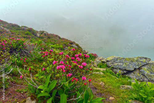 Der Gandasee in Gargellen/St. Gallenkirch im Montafon (Vorarlberg, Österreich)  photo