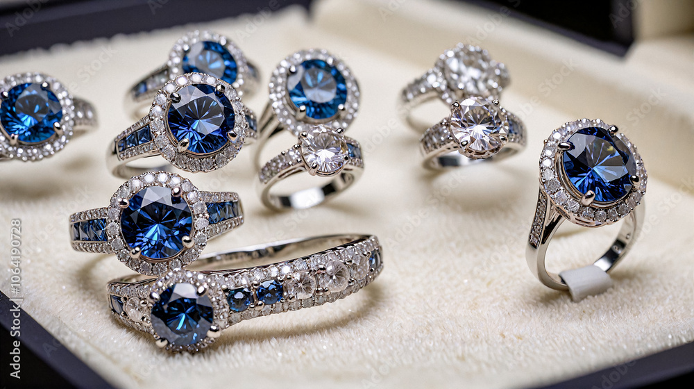 Blue diamond and white diamonds jewellery design , luxury diamonds background, sapphire gemstone, macro diamonds, Modern Jewelry Blue diamond and white diamonds jewellery design , luxury diamonds background, sapphire gemstone, macro diamonds, Modern Jewelry