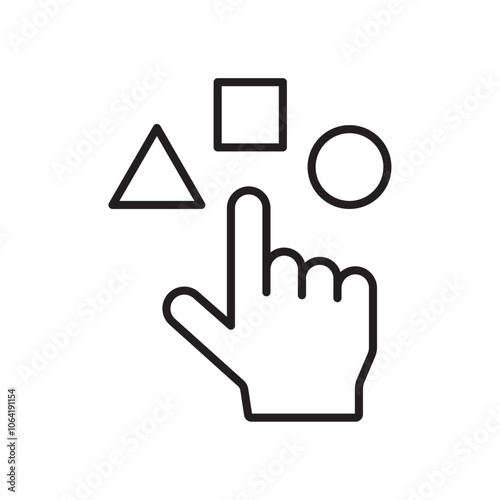 Variety icon Simple thin outline