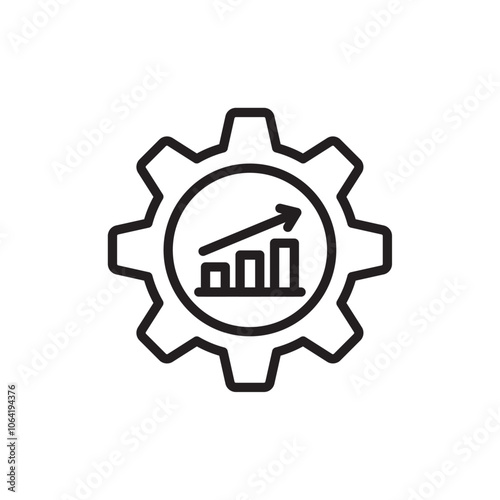 Improvement icon Simple thin outline