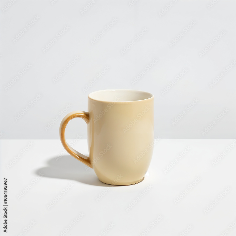 Obraz premium A ceramic mug on a white background 6