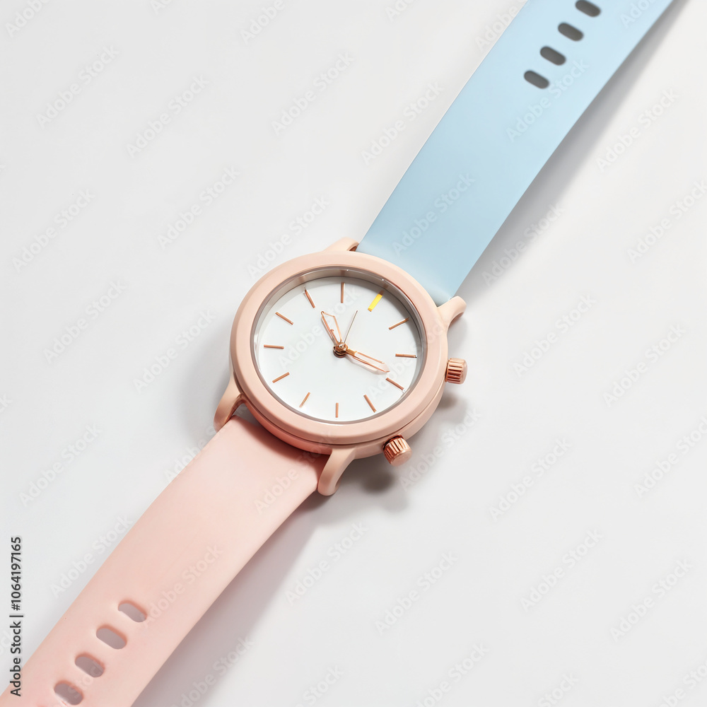 A wristwatch on a white background 6 A wristwatch on a white background 6