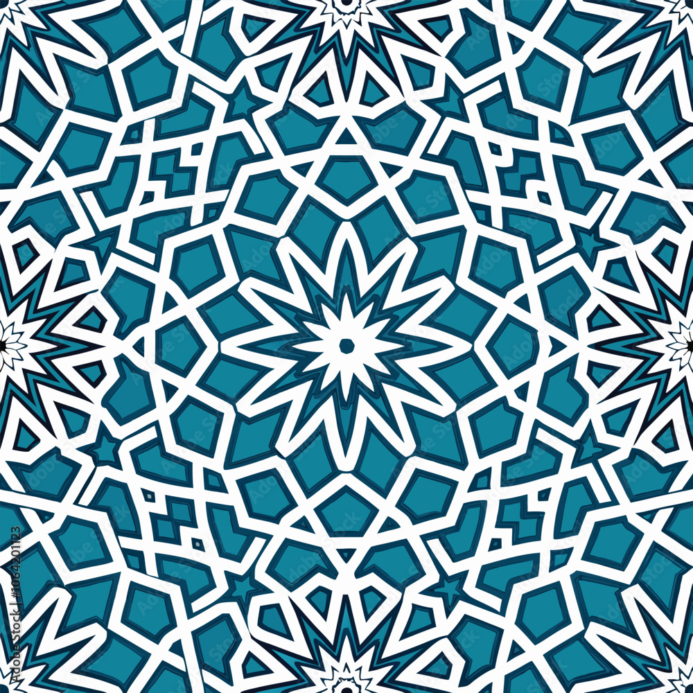 islamic pattern background on white background islamic pattern background on white background