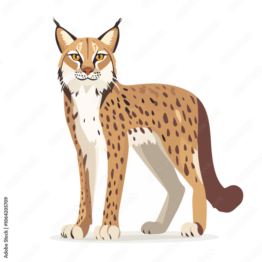 Fototapeta premium lynx vector