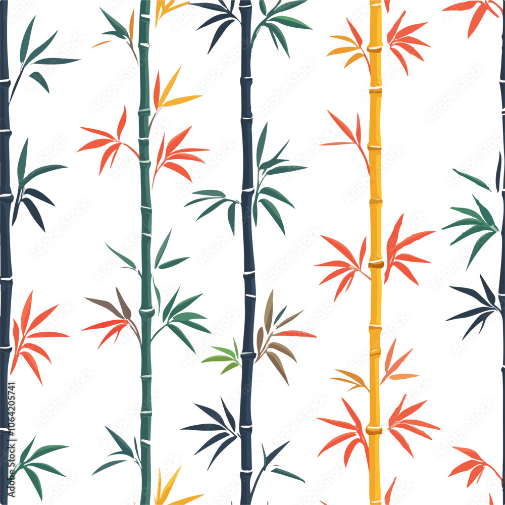 Obraz premium bamboo pattern