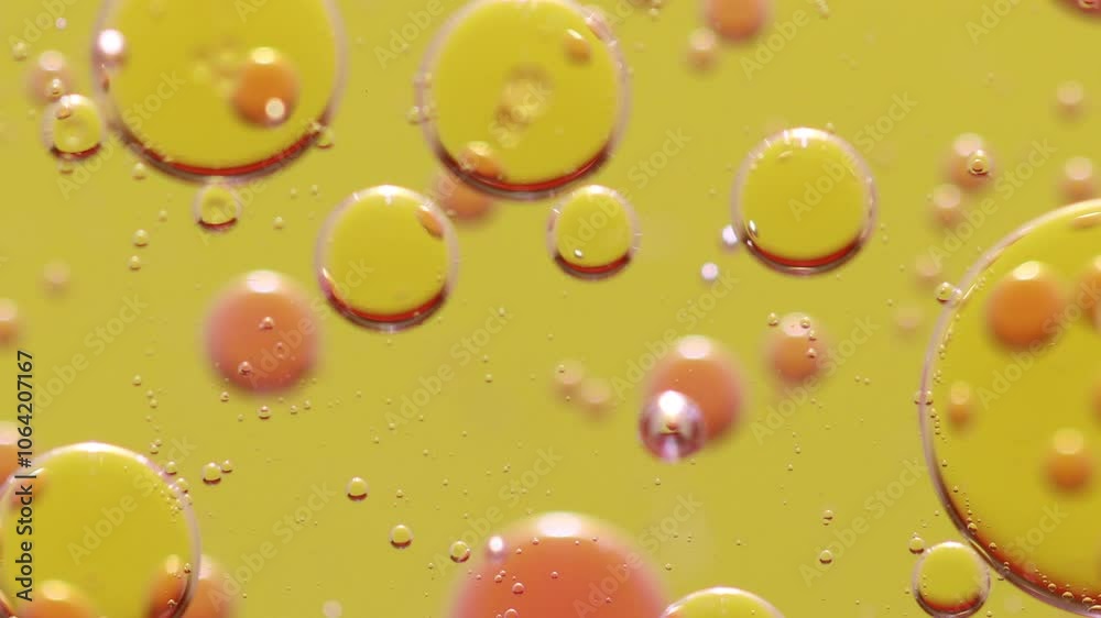 The abstract colorful of oil and water moving in the background. The abstract colorful of oil and water moving in the background.